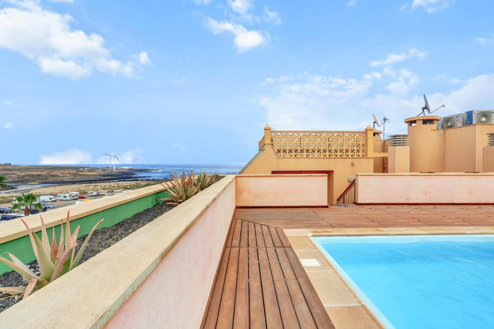 Corralejo Ancla Pool On Roof Top Apartamento Exterior foto